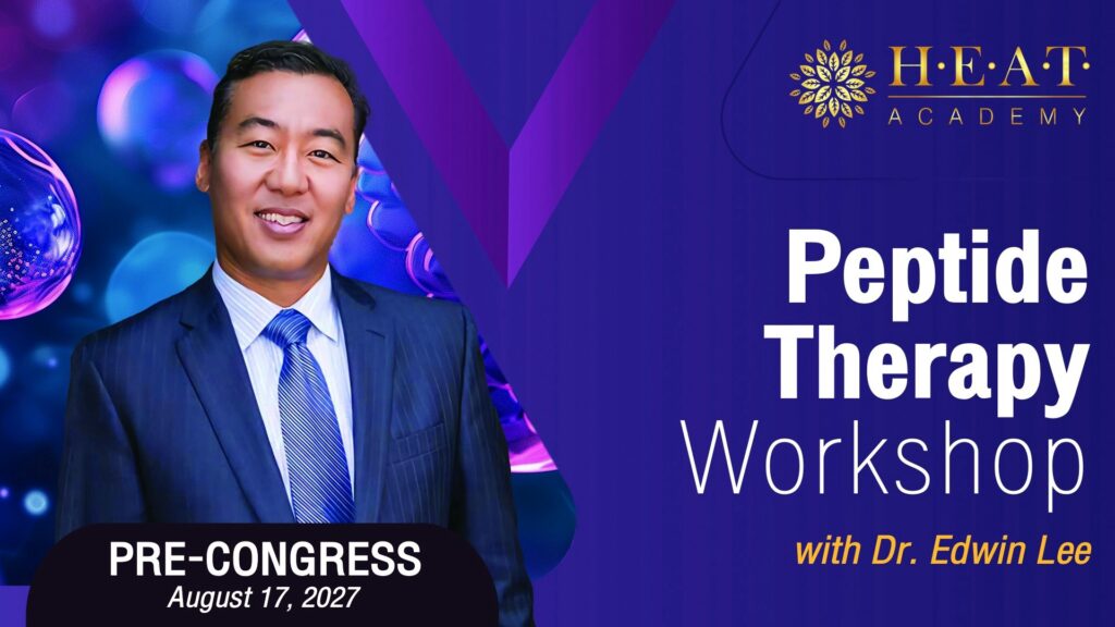 Pre Congress: Peptide Therapy Workshop: August 17, 2027