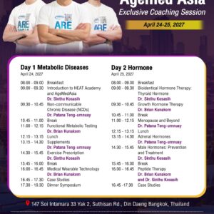 AgeMed Asia Exclusive Coaching Session 2027 (24-25 April 2027)